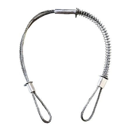 Safety Cable, Hose to Tool, Steel, 3/16