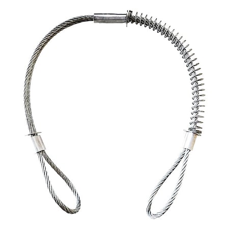 Safety Cable, Hose to Tool, Steel, 3/8
