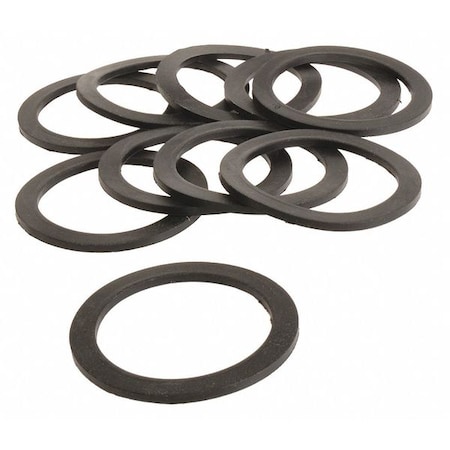 Rubb Gasket 3 In. Hose Coupling, PK10, MPN:GASK-300-10G