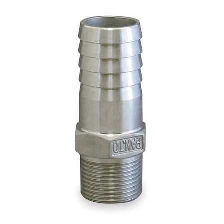 Barbed Hose Fitting, Hose ID 3/4
