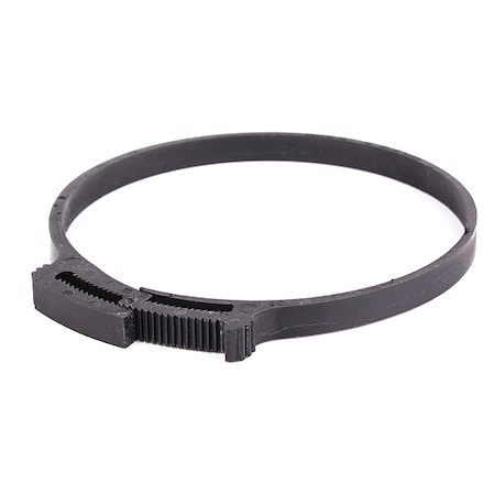 Snap-Hose Clamp, Black, 4.35