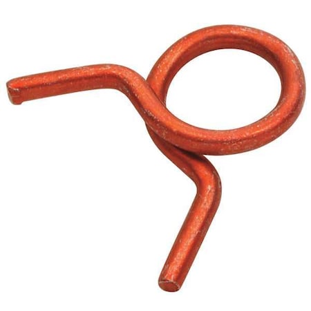 Hose Clamp, Dia 0.593x0.107, Red, PK100 MPN:HC-9.5ST R