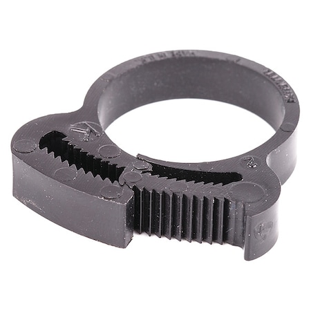 Snap-Hose Clamp, Black, 0.99