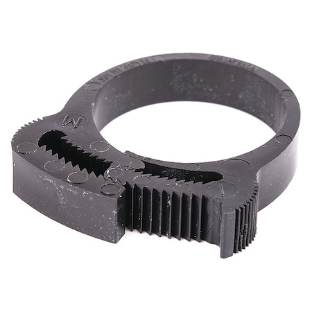 Snap-Hose Clamp, Black, 1.18