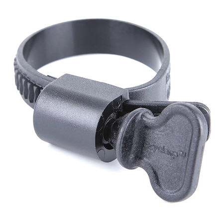 Worm Gear Hose Clamp, Plastic, Hex, PK10 MPN:PWD-13-50-WG-PA66-BK