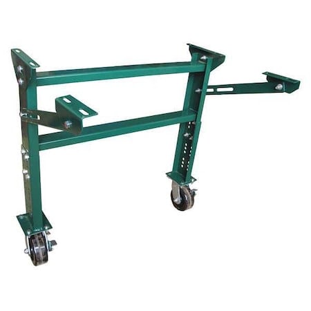 Conveyor H-Stand With Casters, 13BF MPN:2WJK3