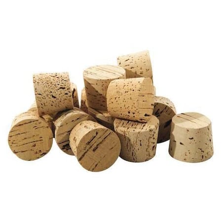 Natural Tapered Cork, Trade Sz 22, PK40 MPN:4NMD6