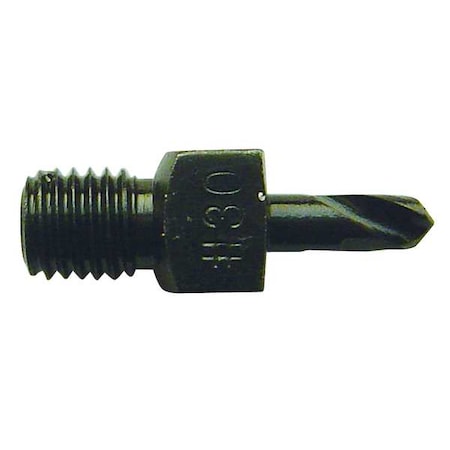 Cobalt Threaded Shank Drill, Stub, 5/16 MPN:16W779