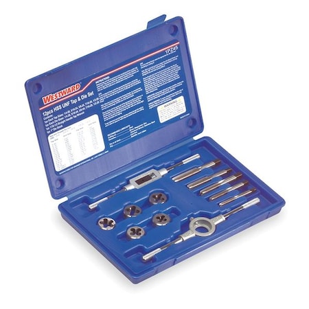 Tap and Die Set, Plug, 12 MPN:1PZ45
