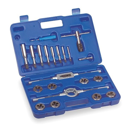 Tap and Die Set, Plug, 21 MPN:1PZ46
