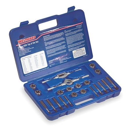 Tap and Die Set, Plug, 22 MPN:1PZ47