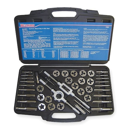 Tap and Die Set, Plug, 41 MPN:1PZ51