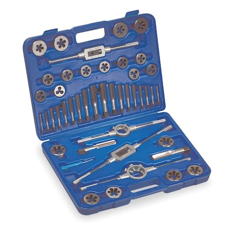 Tap and Die Set, Plug; Taper, 45 MPN:1PZ52