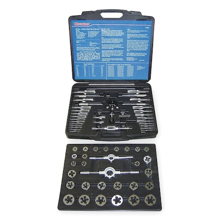 Tap and Die Set, Plug; Taper, 64 MPN:1PZ53