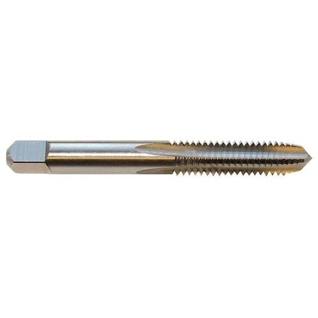 Straight Flute Hand Tap, M6-0.75, Plug, 4 Flutes, Metric Fine MPN:20280