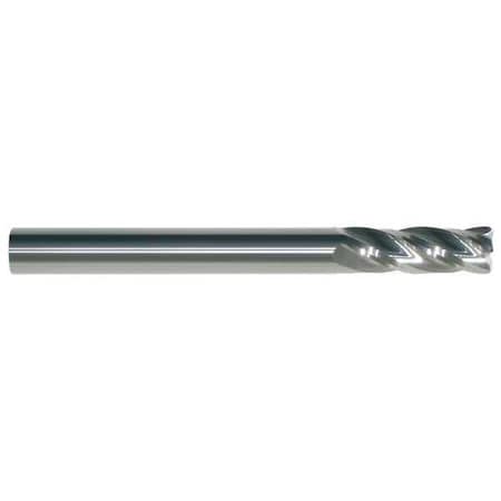 Carbide End Mill, 1/8In, 4FL, Single, 1-1/2 MPN:206-602300
