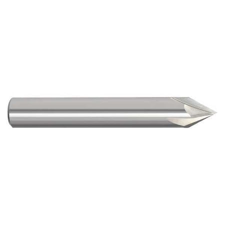 Chamfer End Mill, 1/8 in. Dia, Carbide, 209 MPN:209-064125