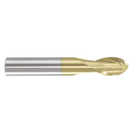 Ball End Mill, Single End, 3/4