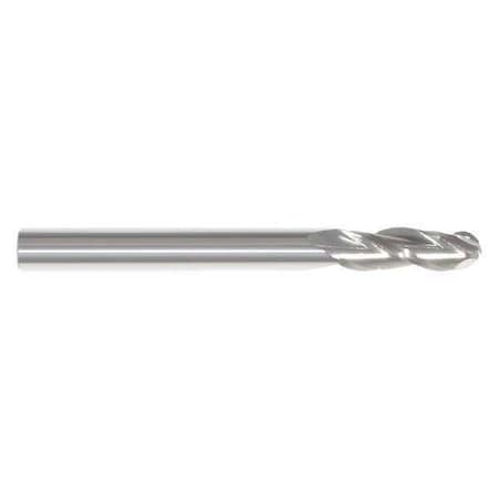 Ball End Mill, 0.0625 in, Carbide MPN:222-001030
