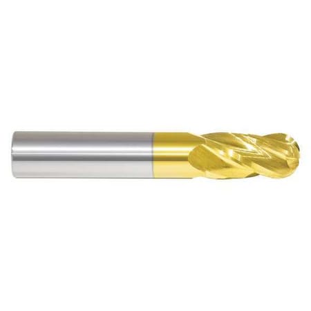 Ball End Mill, Single End, 15/32