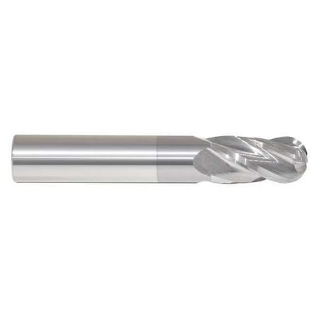 Ball End Mill, 0.015625 in, Carbide MPN:223-020998