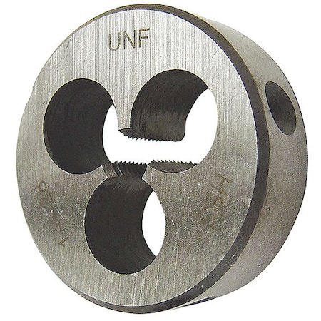 Rd Solid Die, CS, No 12-24, 1 In OD MPN:2LVX8