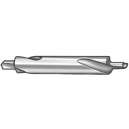 Drill/Countersink Bit, 1/8 In Dx2 In L MPN:39100