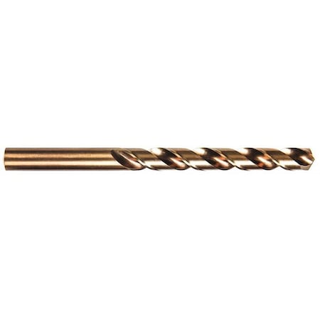 Jobber Length Drill Bit, 9/64 in, Cobalt MPN:401J69