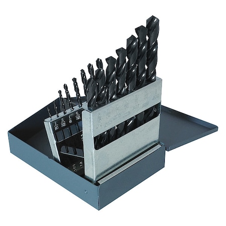 15pc. HSS 118 Degrees Drill Bit Set MPN:401J91