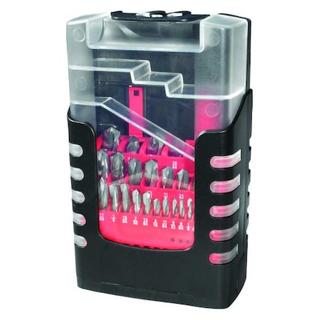 Screw Machine Drill Bit Set, Bright MPN:460-000024