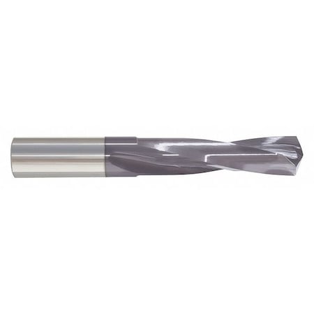 Screw Machine Drill Bit, #53 Size, 135 Degrees Point Angle, Solid Carbide, TiAlN Finish MPN:460-300595B