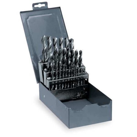 Jobber Drill Set, 3/8 Shank, 29 PC, HSS MPN:5UDP2