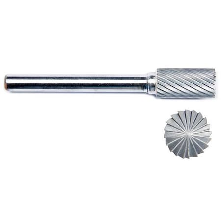 Cylinder Bur SB, Flat End, 3/8