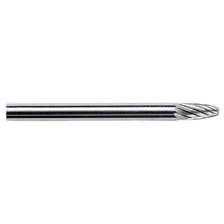 Cone Bur, Pointed End, 1/8