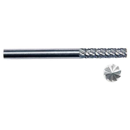 Cylinder Bur SB, Flat End, 1/4