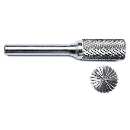 Cylinder Bur SB, Flat End, 5/16