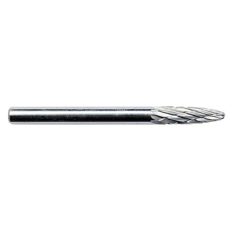 Carbide Bur, Round Nose Tree, 1/4 MPN:19D867