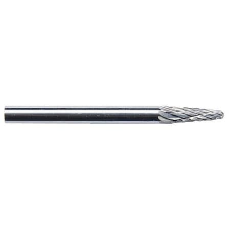 Cone Bur, Radius End, 1/4