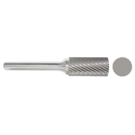 Cylinder Bur SA, Carbide, 1/8