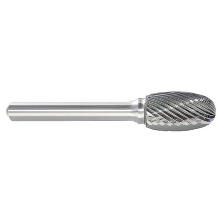 Oval Bur SE, Radius End, 3/32