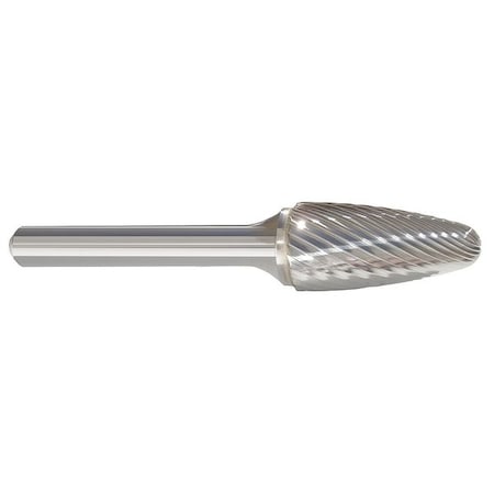 Carbide Bur, Tree, 1/8 In, 1/4 Shank MPN:310-001112C
