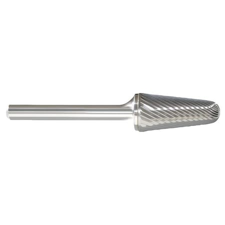Carbide Bur, Taper Radius, 3/4, 1/4 Shank MPN:310-001189