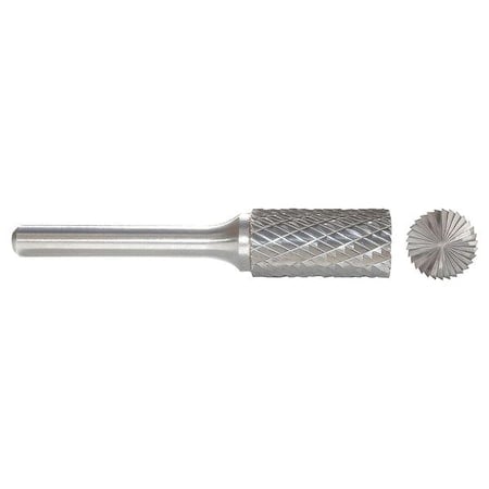 Cylinder Bur SB, Flat End, 5/8