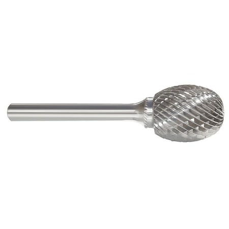 Oval Bur SE, Radius End, 3/32