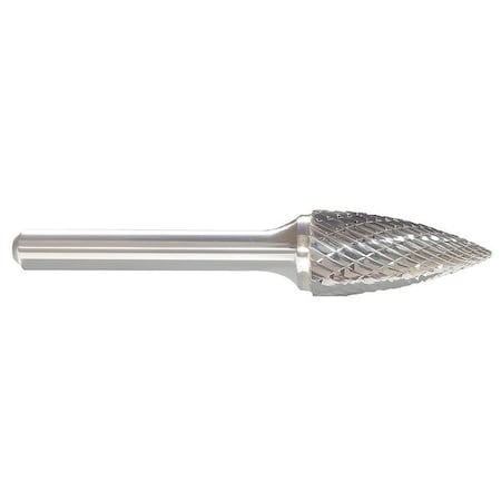 Carbide Bur, Pointed Tree, 1/4, 1/4 Shank MPN:310-002137C