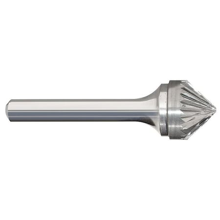 Carbide Bur, Cone, 1 In, 1/4 Shank MPN:310-002177