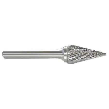 Carbide Bur, Pointed Cone, 3/16, 1/8 Shank MPN:310-002194
