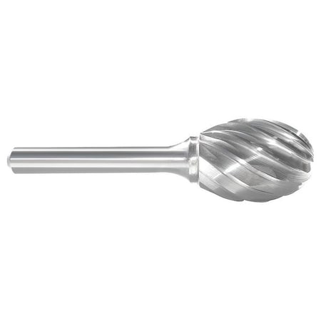 Oval Bur SE, Radius End, 1/2