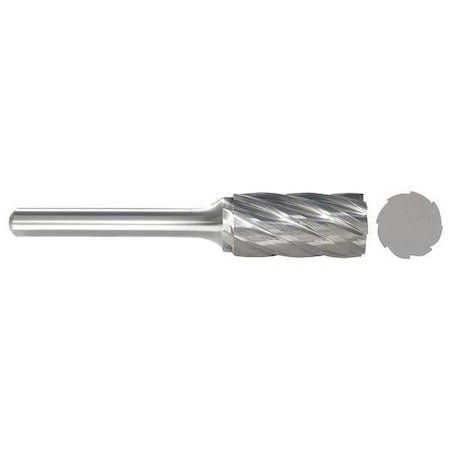 Carbide Bur, Cylinder, 3/4 In, 1/4 Shank MPN:310-002539