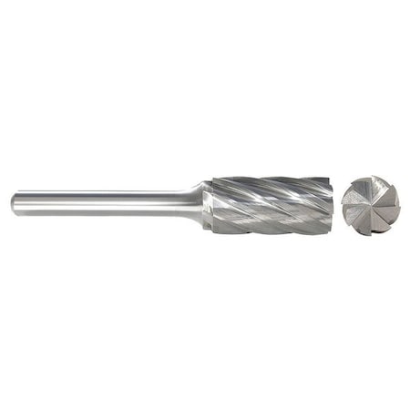 Cylinder Bur SB, Flat End, 5/8